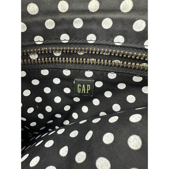 GAP Black Genuine Leather Wristlet - Picture 4 of 9